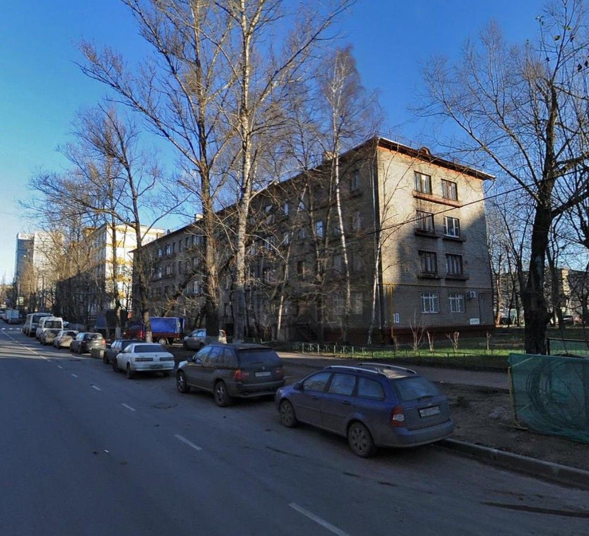 фасад дома, здание по адресу г Москва, ул Подъёмная, д 10